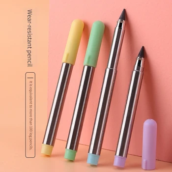 Kawaii Metal Retractabil Nelimitat De Scris, Creioane Noua Tehnologie Creion Student Pictura Semnătura Pen Arta De Papetărie