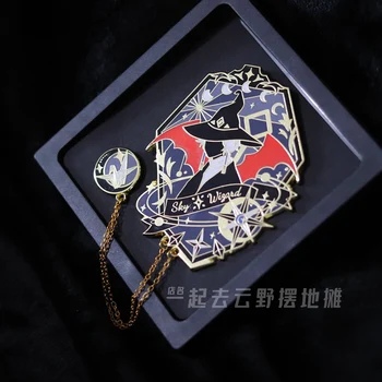 Anime Cer：Copiii Luminii Guangyu Magic Wizard Cosplay Insigna Metalică Butonul Brosa Ace Decor de Colectare Pandantiv Jucărie