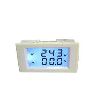 DYKB Afișaj Dual AC 100V-300V Voltmetru ampermetru Digital LCD Volt Amp Panou Pătrat de Tensiune Ampermeter 110V 220V