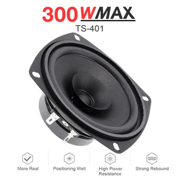 1 Buc 4 / 5 Inch Auto Difuzor Coaxial Portiere Auto Audio Stereo Muzică Întreaga Gamă De Frecvență De Difuzoare Hifi
