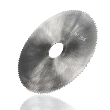1 buc 110x0.8x20mm 108T HSS Oțel Circulare de Ferăstrău pentru Lemn Metal Disc de Tăiere de Tăiere Ferăstrău cu Scop General de Ferăstrău 0