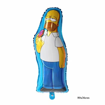 Disney Bart Simpson Balon Folie Aniversare Decor Consumabile Partid Băiat Faovr Amuzant cadou surpriză Acasă Decorare Copil de Dus 1