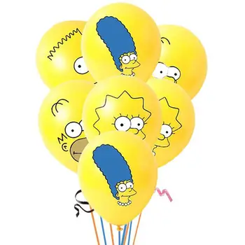 Disney Bart Simpson Balon Folie Aniversare Decor Consumabile Partid Băiat Faovr Amuzant cadou surpriză Acasă Decorare Copil de Dus 2