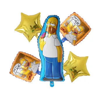 Disney Bart Simpson Balon Folie Aniversare Decor Consumabile Partid Băiat Faovr Amuzant cadou surpriză Acasă Decorare Copil de Dus 4