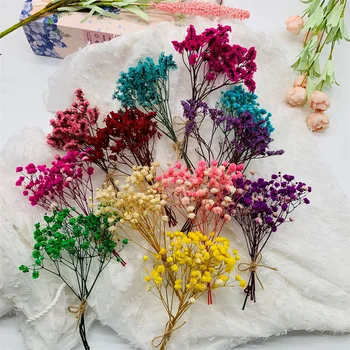 Natura Artificială Uscate Flori Pentru Buchetul De Mireasa Garden Home Decor De Crăciun Fals Gypsophila Telefon Fondul Decor