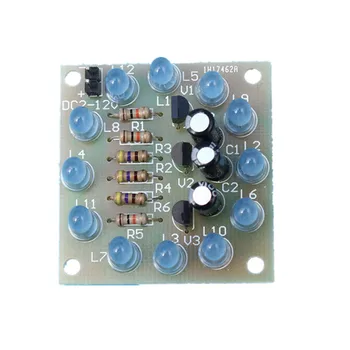 Diy kit electronice de circuit cu LED-uri bord, kituri de lumină LED, componente electronice fabricarea diy kit piese de schimb student de Laborator