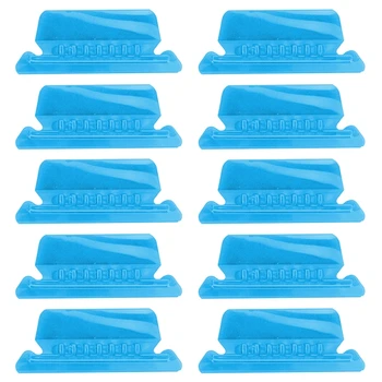 Set de 10 File Folder File pentru Dosare Suspendate Clar de Plastic Colorate Agățat Dosar Etichete 2