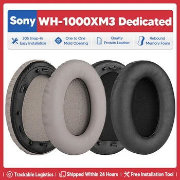 Pernițe de schimb Spuma de Memorie Tampoane pentru Urechi Pernă de Piese de schimb pentru Sony WH-1000XM3 WH1000XM3 WH 1000 XM3 Căști