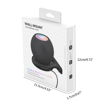 Noul Suport de Perete Pentru HomePod Mini Boxe Inteligent de Montare pe Perete Suport Detașabil Inteligent Difuzor de Perete de Stocare a Suportului Y3ND