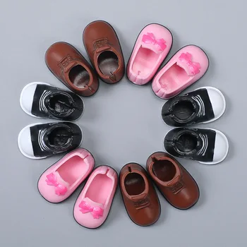 1/6 Bjd Pantofi Papusa de Plastic Cizme Roz Pantofi Plat Universale pentru 28cm Baby Doll Dress Up Accesorii