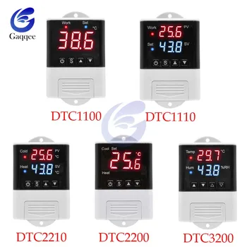 AC110V-220V Temperatura Umiditate Controller DTC3200 DTC2200 DTC2210 DTC1110 Digital cu LED Display Termostat pentru Incubator de Încălzire