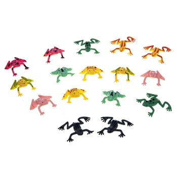 5pcs/Spoof jucărie simulare broasca model animal de jucarie broasca dificil și înfricoșător stoarce stoarce broasca de jucarie pentru Copii hobby de colectare de jucării