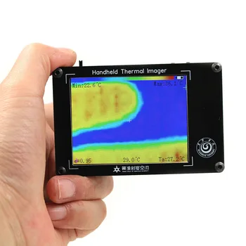 MLX90640 3.4 inch TFT Ecran LCD Display Digital cu Infraroșu Termica Senzor de Temperatură Portabile Termografie IR aparat de Fotografiat