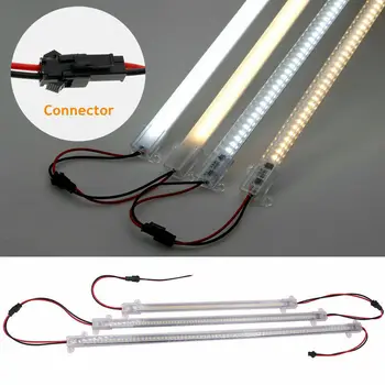 30-50cm Fluorescente LED AC 220V LED Rigide Lumina Bandă rezistent la apa Proiector Tub Bar Industrii Vitrina Display Lampa Brit Lig