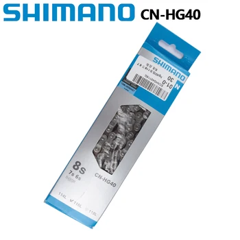 SHIMANO CN HG40 6/7/8 Viteză a Lanțului de 112L 116L 118L Link-ul Pentru DRUM de biciclete Biciclete Shimano Originale Lanț