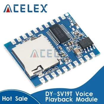 DY-SV19T Redare Voce Modulul de unu-La-Unu de Declanșare Serial Port Control Segmentul de Declanșare MP3 Modulul de Voce, Suport TF Card