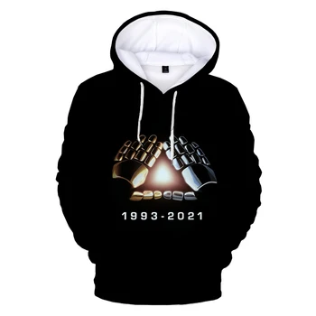 2021 Nvă Sweatershirt Hanorac Daft Punk 3D Printed Hanorac Casual Pulover Hanorac Unisex cu Glugă