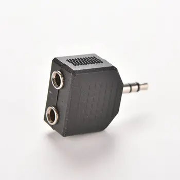 Noi 2 BUC 3.5 mm de sex Masculin 2 Feminin Adaptor Jack de la 1 la 2 Double Căști Căști Y Splitter Cablu Cablu Adaptor de Priza pentru Telefon MP3