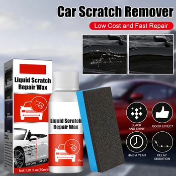 Vopsea Auto Zero Reparații Ceară De Lustruit Kit De Reparație Zero Agent Scratch Remover Vopsea De Îngrijire Auto Styling Auto Poloneză Instrument De Curățare