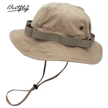 Păcălim Oamenii Pălărie Panama Scule Stil Găleată Pălărie Bărbați în aer liber Pălărie Pescar Camping Drumetii Parasolar Anti-UV Pălărie 0