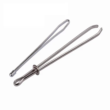 2 Buc/Set Frânghie din Oțel Inoxidabil Threader pentru Elastic Centură de Panglică Poartă Sfoara de Țesut Tricotat Instrumente Clip DIY Accesorii de Cusut