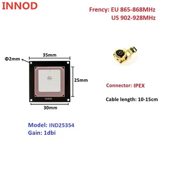 UHF RFID 1dbi Micro Ceramica Antena Mici RFID Antena SMA/IPEX Interfață Opțională Modulul reader gratuit eșantion categorie