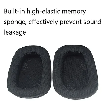 Pentru Logitech G633 G933 G635 G935 G633S G933S Căști de Înlocuire Spuma apărători pentru urechi Ureche Perna Accesorii se Potrivesc perfect