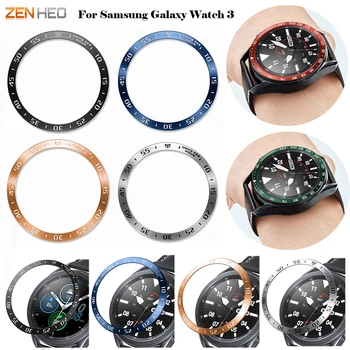 Ramă de Metal Inel Pentru Samsung Galaxy Watch 3 41mm 45mm Anti Scratch Protecție Caz Acoperire Inel pentru Samsung Galaxy Watch3