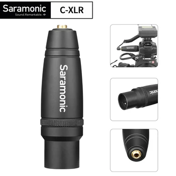 Saramonic C-XLR Feminin de 3,5 mm TRS pentru Microfon XLR de sex Masculin Adaptor Audio de pe Video Profesionale Camere Cinema de înregistrare Audio