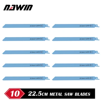 NAWIN 10buc cu Piston Ferăstrău Ferăstrău Ferăstrău Multi Ferăstrău Pentru Tăiere Lemn Metal PVC Tub Scule electrice Accesorii