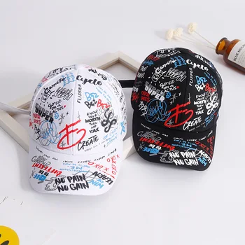 GD 2019 Brand de Vară Șapcă de Baseball Graffiti Bărbați Soare Sepci Hip Hop Vizor de Primăvară Pălărie Reglabil Snapback Pălării pentru Femei Golf Caps
