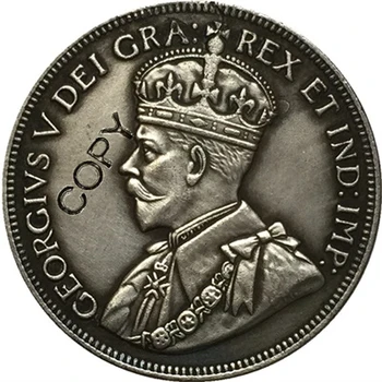Cipru 1921 18 Piastres COIN COPIA 29..8mm