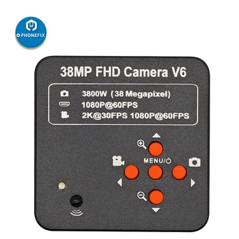 HD 38MP/48MP/ 51MP/14MP HDMI VGA Industriale Video Digital Microscop Camera 130X C-Mount Lens USB LED Lumina Pentru Reparații de Lipit 2