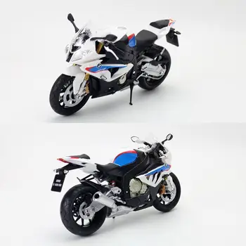 AUTOMAXX Jucărie turnat sub presiune, Metal Model de Motocicleta 1:12 Scara s 1000 rr Clasic Vintage de Curse Colecție de Învățământ Cadou Pentru Copil 4
