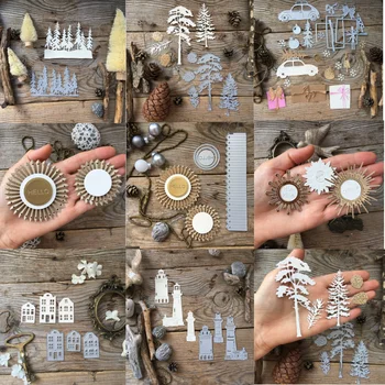 New Sosire KeepArts Tăiere de Metal Moare Cu Rusia TAIE DIY Scrapbooking Album Foto Decorative Relief PaperCard Meserii Moara
