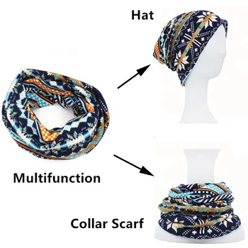 LOVINGSHA Toamna Iarna Design Clasic Pălării Pentru Bărbați Pălărie Subțire Multifuncțional Femei Chelioși Căciuli de Moda Feminino Eșarfă HT113 1