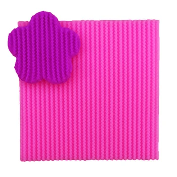 Aripi de înger tort fondant mucegai silicon DIY Ac de tricotat lână textura dantela pentru Revers formând bucătărie instrumente de decor F0767