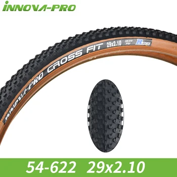 INNOVA PRO 29x2.1 29x2.25 27.5x2.25/2.1 MTB Biciclete Anvelope 29 inch Ultralight Anti-alunecare 60TPI Oțel cu Fir Anvelope Galben Maro C 3