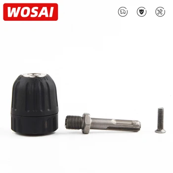WOSAI Ciocan Electric Converti burghiu Electric Adaptor 0.8-10mm mandrina Două gropi și două sloturi SDS