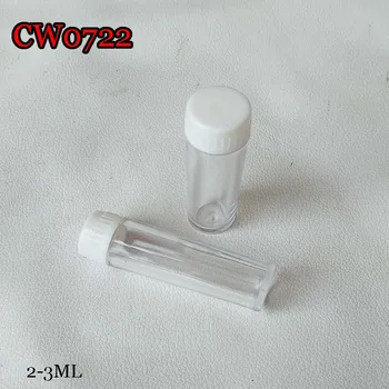 Mici de Plastic Clar Machiaj de Apă de Călătorie Cutie de Plastic cu 2-3ml de Dimensiuni Soluție pentru Lentile de Contact Bottel CW0722