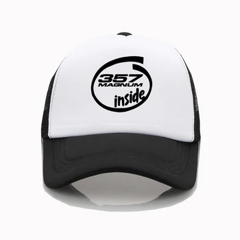 Moda pălărie 357 MAGNUM șapcă de baseball capac Reglabil Mens Montate snapback cap 1