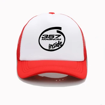 Moda pălărie 357 MAGNUM șapcă de baseball capac Reglabil Mens Montate snapback cap 4