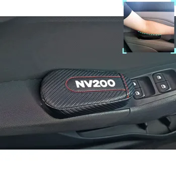 Pentru Nissan Nv200 1 buc Fibra de Carbon, Piele Auto Pernă Picior Genunchi Pad Portiera Brațul Pad Accesorii Auto Vehicul de Protecție