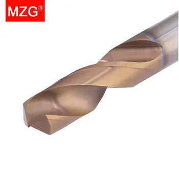 MZG 1 BUC HRC55 Drept Coadă 4.1 mm-6.0 mm Oțel de Tungsten burghie pentru CNC de Precizie Gaură Prelucrare Frezare Gaurire