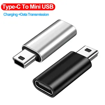 Universal Adaptor OTG de Tip C Feminin Mini USB de sex Masculin T Conector Pentru Conducere Recorder Adaptor de Încărcare Metal Mini USB Converter