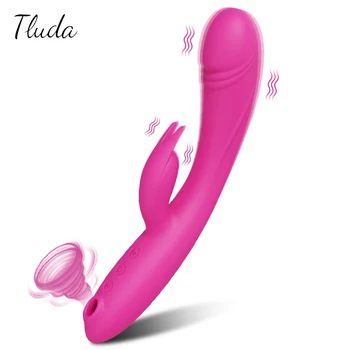 3 în 1 Vibrator Suge Vibratorul sex Feminin pentru Clitoris Clitoris Fraier Femeie G-Spot Vid Stimulator Jucarii Sexuale pentru Femei Puternice