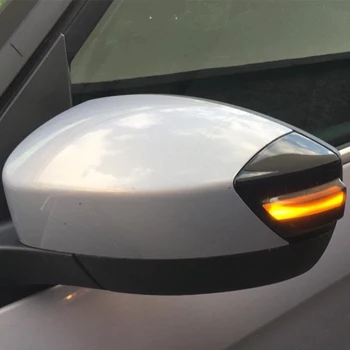 Scroll Semnalizare Lampă Oglindă Secvențială Indicator de Dinamică LED Lumina de Semnalizare Pentru Ford S-Max 2007-2014 Kuga C394 2008-2012 C-MAX