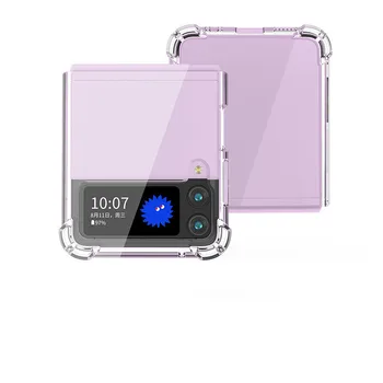 Anti-Detonație a airbagului de Protecție Caz Acoperire pentru Samsung Galaxy Z Flip 3 5G Flip3 Anti-Alunecare Telefon Mobil Fundas Cazuri
