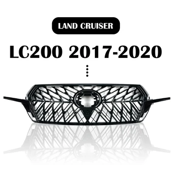 Pentru Land Cruiser Curse Gratar Pentru Land Cruiser 200 LC200 2017 2018 2019 2020 2021 Bara Fata Gratar Plasă de Grila Radiatorului Capac
